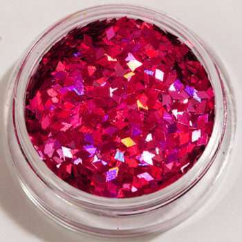 Nagelglitter - Rhombus/Diamonds - Rosa - 8ml - Glitter