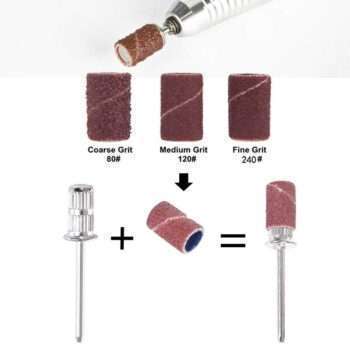 12st Drillbits rosa - Bits till elfil