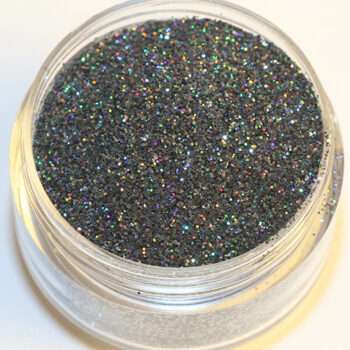 Nagelglitter - Finkornigt - Space grey - 8ml - Glitter