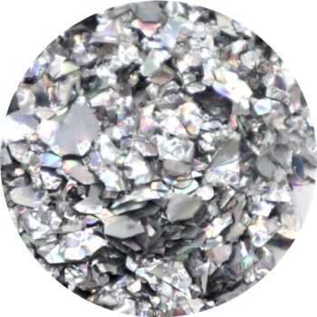 Nagelglitter - Flakes / Mylar - Silver - 8ml - Glitter