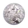 Nagelglitter - Flakes / Mylar - Vit ice - 8ml - Glitter