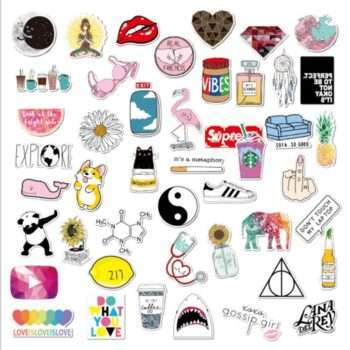 46st stickers klistermärken - Djur motiv - Cartoon - dekaler