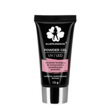Polygel - Powder gel - French Pink 15g - Akrylgel