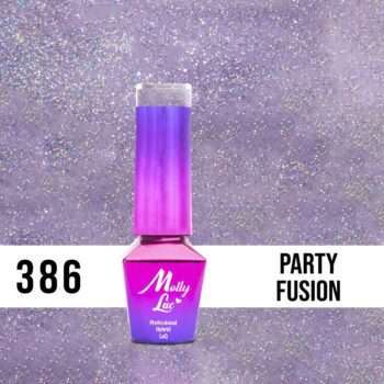 Mollylac - Gellack - Wedding Dream & Champ - Nr386 - 5g UV-gel/LED