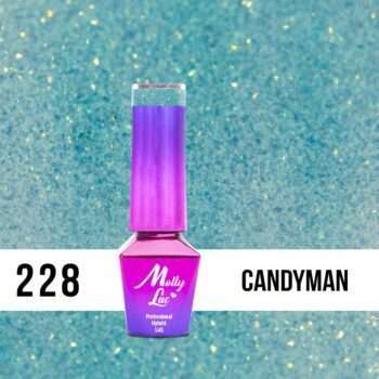 Mollylac - Gellack - Winter Crystalize - Nr228 - 5g UV-gel/LED