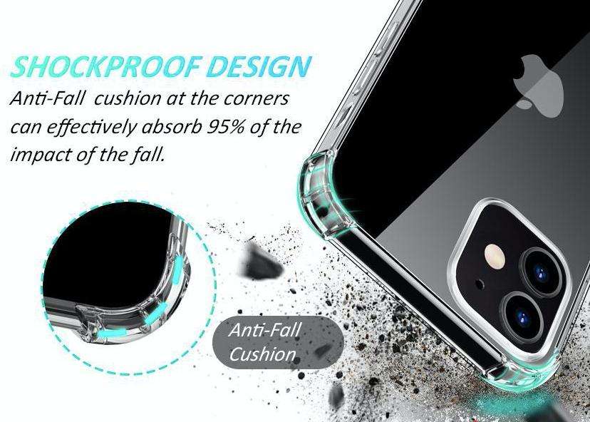 iPhone 13 - Silikon Shockproof Skal extra stöt tåligt