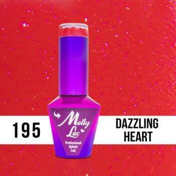 Mollylac - Gellack - Hearts & Kisses - Nr195 - 5g UV-gel/LED