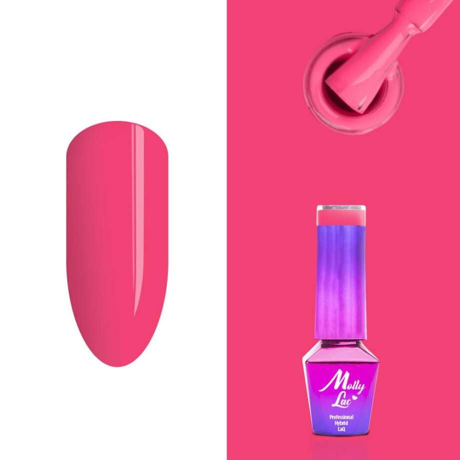 Mollylac - Gellack - Flamingo - Nr146 - 5g UV-gel/LED