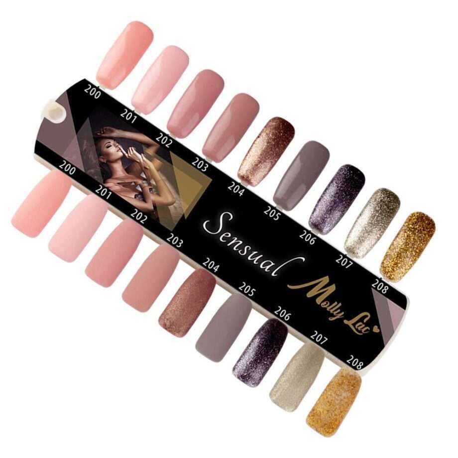 Mollylac - Gellack - Sensual - Nr204 - 5g UV-gel/LED