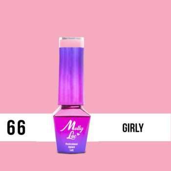 Mollylac - Gellack - Delicate woman - Nr66 - 5g UV-gel/LED