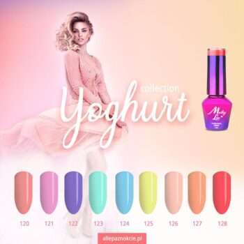 Mollylac - Gellack - Yoghurt - Nr121 - 5g UV-gel/LED