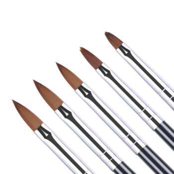 5st dekorationspenslar akryl/UV Penslar naglar