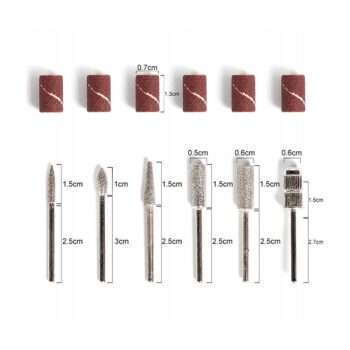 6st Drillbits - Bits till elfil - Sandingband