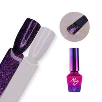 Mollylac - Top no wipe - Violet Show - UV-gel/LED - Topplack