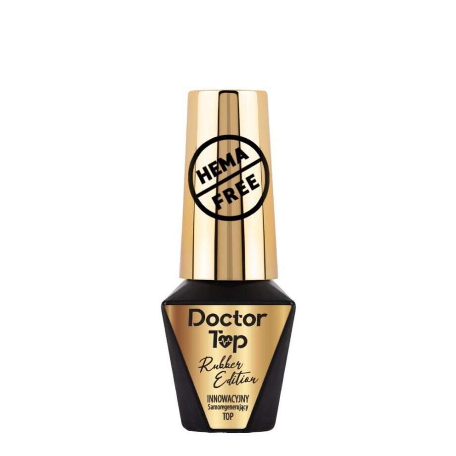 Topplack - Top coat - Rubber Doctor top - UV-gel/LED - Mollylac