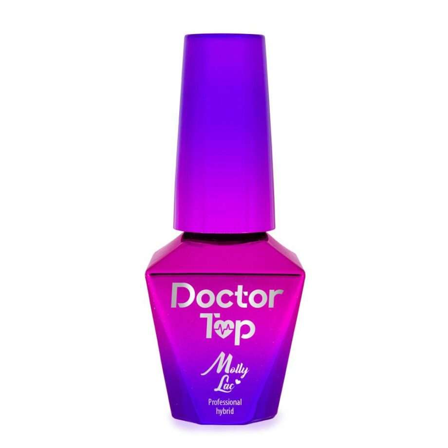 Topplack - Top coat - Doctor top - 5ml - UV-gel/LED - Mollylac