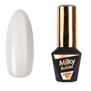 Baslack - Milky Builder Base - Pearly - 10g - UV-gel/LED - Mollylac