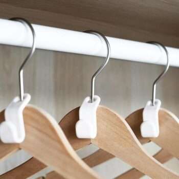 10-pack Klädhängare - Anslutningskrok - Organizer