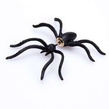 Halloween Örhänge Spindel - Black Spider -