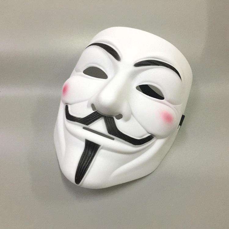 Anonymous mask - Cosplay Halloween - Utklädnad - Otego.se