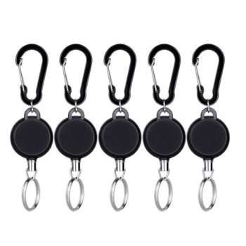 2-pack Nyckelring utdragbar med Jojofunktion och snöre