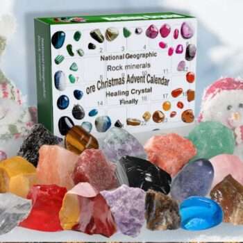 24st Helande kristaller - Crystal bullets - Natur sten glas