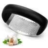 Vitlökspress i stål - Garlic press -
