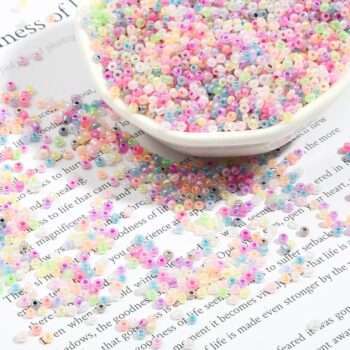Seed beads - 2mm - 1000st - Pastell