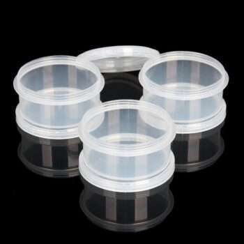 3-pack Stapelbara burkar, förvaringsburkar -