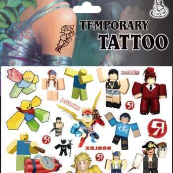 Roblox tatueringar - 4 ark - Barn tatueringar