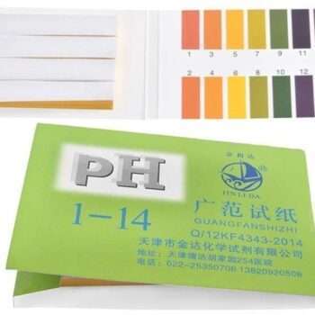 Lackmuspapper för pH-test - 160st