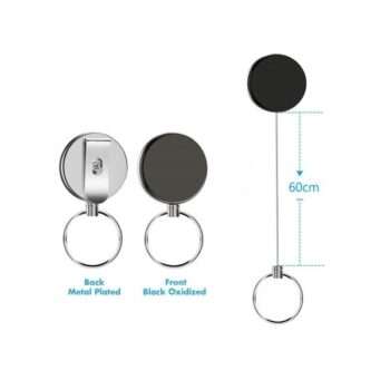 Nyckelring utdragbar med Jojofunktion och snöre - 60cm
