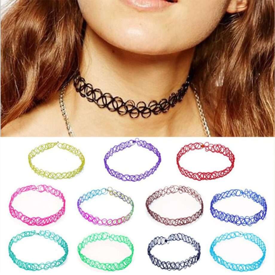 12-pack Choker Necklace / Halsband - One size