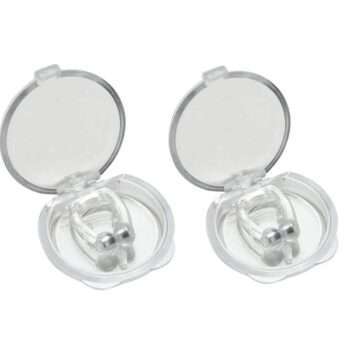 Anti-snarkning näsklämma - Silikon 2-pack - Magnetiska