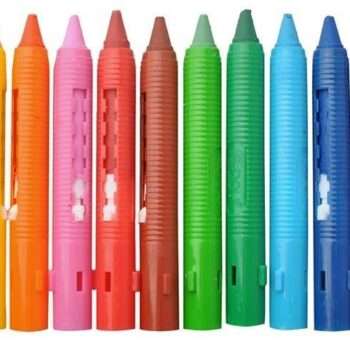 Säkra och Kreativa Ansiktsmålningspennor - Set med 12 Färger