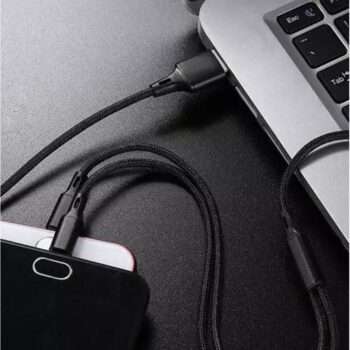 3in1 Micro USB / Lightning / USB Type-C USB-kabel