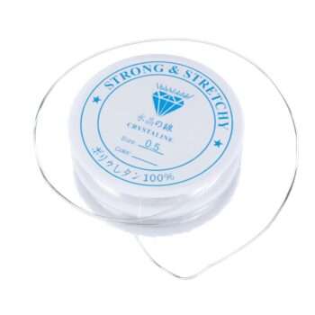 Smyckestillverkning: 5-Pack Transparent Elastisk Tråd
