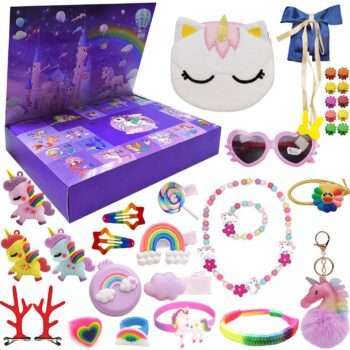 Adventskalender - Unicorn - Enhörningspresent - Julkalender 2023