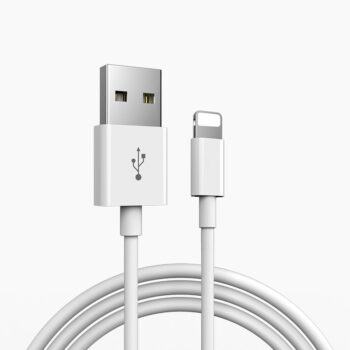 1m kompatibel med Lightning kabel laddning samt överföring