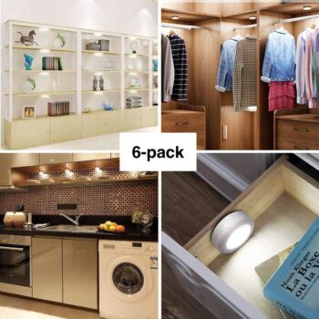 6st LED-spotlights 2 fjärrkontroller RGB Design - Flerfärgade