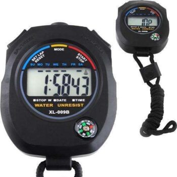 Multifunktionell Digital Stopwatch med Inbyggd Kompass