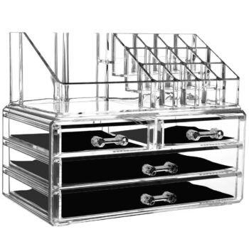 Makeup Organizer i Akryl med 4 Lådor