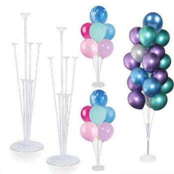 Ballongställ Hållare för 13 Ballonger - Stabil & Praktisk