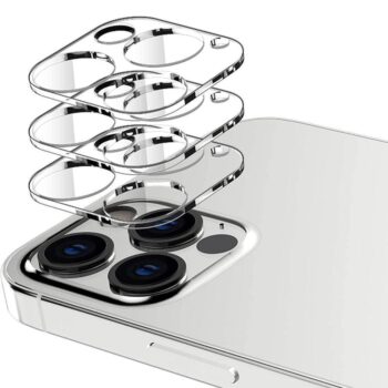 2-Pack Linsskydd för iPhone 14pro/14PMax Kamera i härdat glas