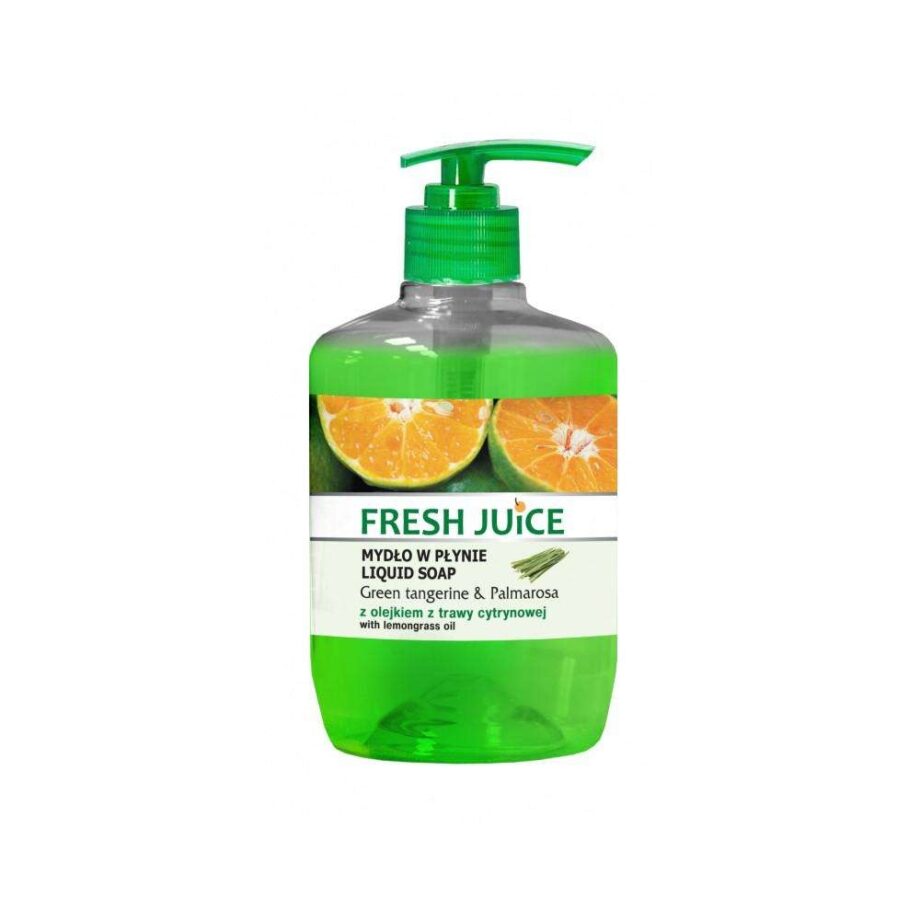 Handtvål - Flytande tvål - Green tangerine & Palmarosa - 460ml