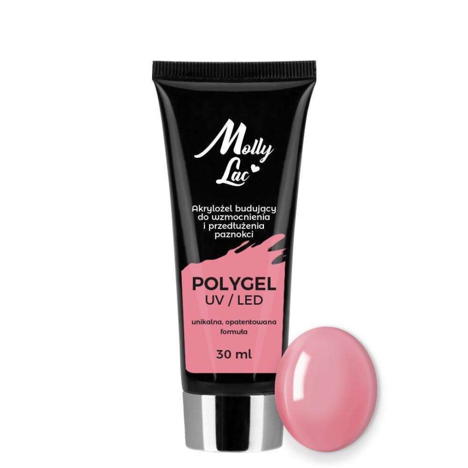 Polygel - Powder gel - Peony 30ml - Akrylgel