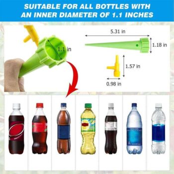 8-pack Blomvattnare Automatisk - Vattenspridare Vattenfördelare