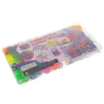 DIY - Loom Bands - 1500st - Rubber band kit -
