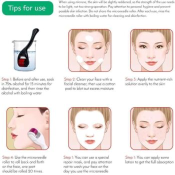 Skin Roller - Microneedling - Stimulerar huden - Hudroller