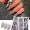 6st Rhinestone - Olika storlekar - Zirkon - Nageldekorationer